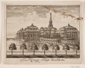 Hørsholm Castle by Johan Herman Thiele