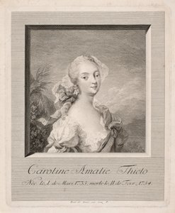 Actress Caroline Amalie Thielo