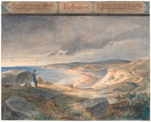 Refsnæs, Coastal Landscape by Johan Thomas Lundbye