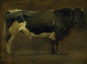 Black-Spotted Bull by Johan Thomas Lundbye