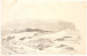 Winter Landscape in North Zealand Character by Johan Thomas Lundbye