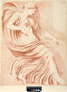 Academy Drawing. Relief from the Vatican Belvedere Court