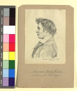 Hermann Ernst Freund (1786-1840), Sculptor by Johann Adam Klein