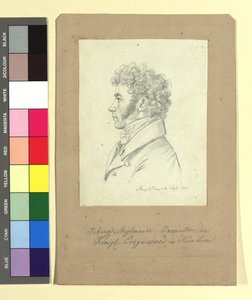 Johann Baptist Stiglmaier (1791-1844), Bronze Caster, Sculptor, Inspector of the Royal Foundry Munich by Johann Adam Klein