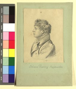 Johann Nepomuk Passini (1798-1874), Painter by Johann Adam Klein