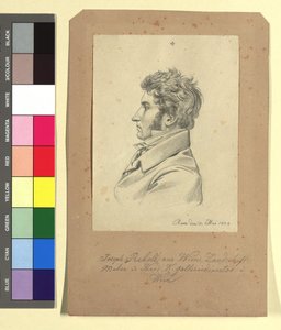 Josef Rebell (1787-1828), Painter by Johann Adam Klein