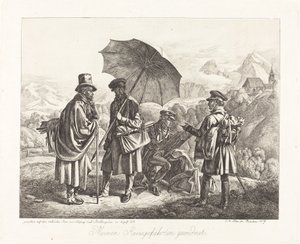 Painters on Their Travels by Johann Adam Klein