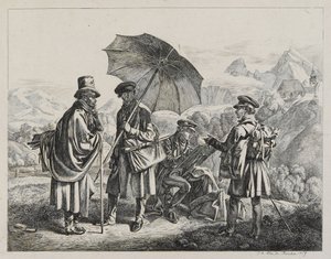 The Painters on Their Travels by Johann Adam Klein