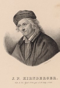Portrait of the Composer Johann Philipp Kirnberger, 1721-1783