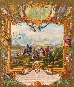 Capture of the Fortress of Audenarde by the Allied Troops in 1708, early 18th century by Johann August Corvinus