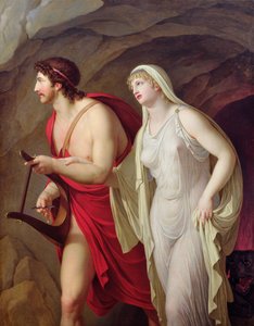 Orpheus and Eurydice by Johann August Nahl the Younger