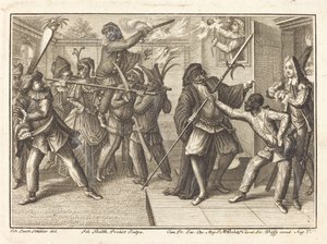 The Captain Regains His Freedom by Johann Balthasar Probst after Johann Jacob Schübler