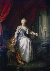 Portrait of Empress Catherine II by Johann Baptist von Lampi the Elder