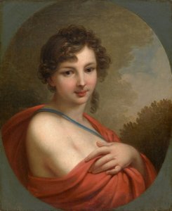 Portrait of Yelena Naryshkina 1785-1855, 1800 by Johann Baptist von Lampi the Elder