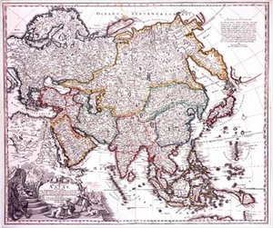 Asia Minor, Arabia and Japan, c.1725