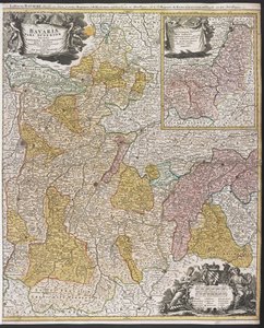 Map of Bavaria, 