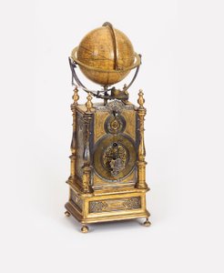 A continental astronomical timepiece by Johann Bernhard Bauer