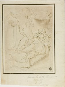 Danae and the Shower of Gold by Johann Carl Loth