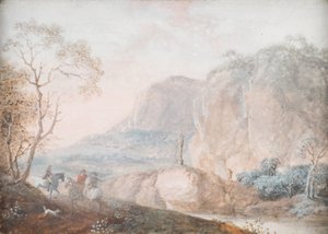 Landscape by Johann Christian Brand