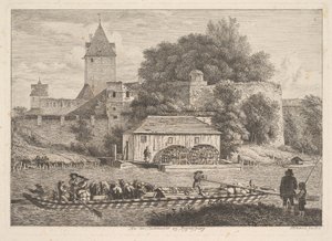 The Town Wall of Regensburg, 1817