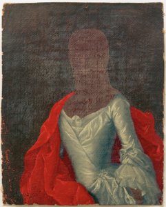 Costume Study of a Lady by Johann Christian Fiedler