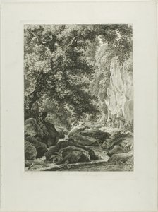 A Civita Castellana, from Picturesque Etched Prospects from Italy