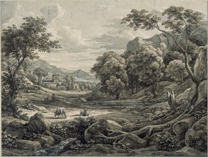 Ideal Landscape by Johann Christian Reinhart
