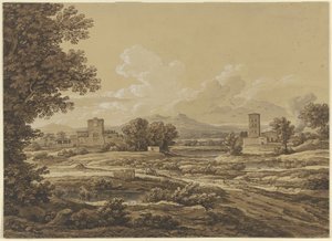 Landscape with the Torre del Quinto near Rome