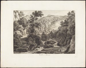 Near Subiaco by Johann Christian Reinhart