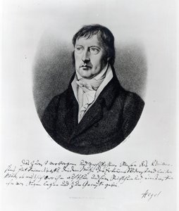 Georg Wilhelm Friedrich Hegel, engraved by F.W Bollinger, c.1825 by Johann Christian Xeller