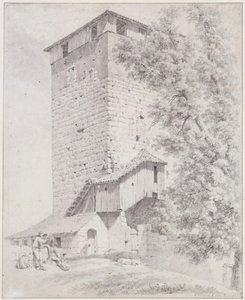 The Pentagonal Tower in Nuremberg by Johann Christoph Erhard