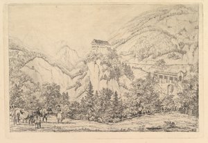 St. Georgsberg near Schweiz in Tyrol, after Klein by Johann Christoph Erhard