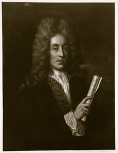 Portrait of Henry Purcell (engraved by George J. Zobel) by Johann Closterman