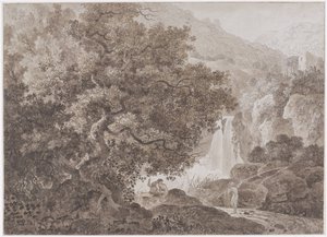 Wooded Mountain Landscape (Tivoli)