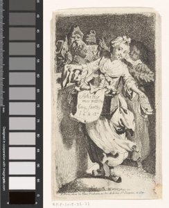 Print Seller by Johann Eleazar Schenau