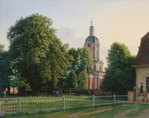 Church in the Park of Schloss Buch by Johann Erdmann Hummel