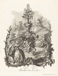 Design for a Cascade by Johann Esaias Nilson