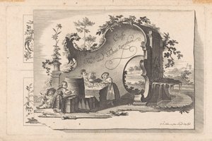 Coffee and Tea House by Johann Esaias Nilson