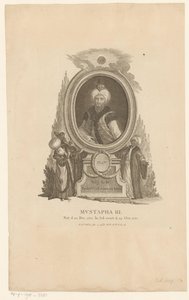 Portrait of Mustafa III by Johann Esaias Nilson