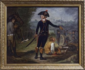 Artillery officer in the siege of a city, c.1795