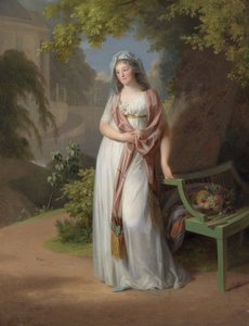 Portrait of Margravine Luise von Anhalt-Dessau