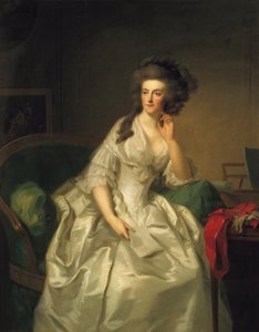 Portrait of Princess Frederika Sophia Wilhelmina (1751-1820) by Johann Friedrich August Tischbein