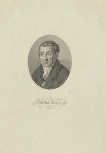 Portrait of Friedrich Ludwig Kreysig, 1826