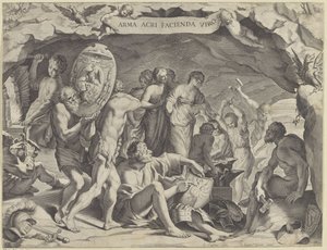 The Forge of Vulcan by Johann Friedrich Greuter