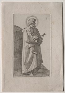 St. Philip Neri, 1826 by Johann Friedrich Overbeck