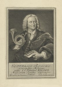 Portrait of the Trumpet Player and Composer Gottfried Reiche