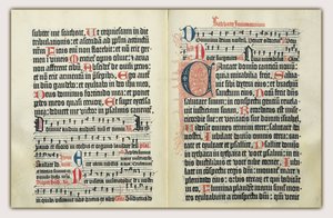Mainz Psalter by Johann Fust and Peter Schoeffer