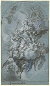 The Immaculate Conception by Johann Georg Bergmuller
