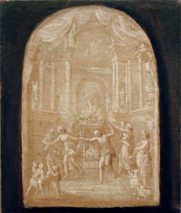 Dance Around the Sacrificial Altar by Johann Georg Schütz