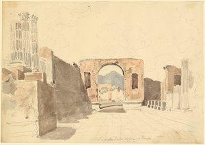 Pompeii by Johann Georg von Dillis